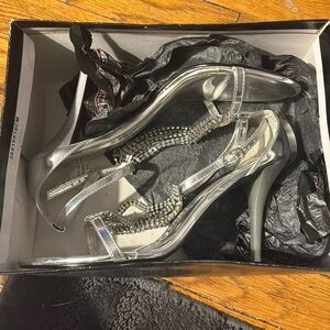 Sizzle Crystal  Heels